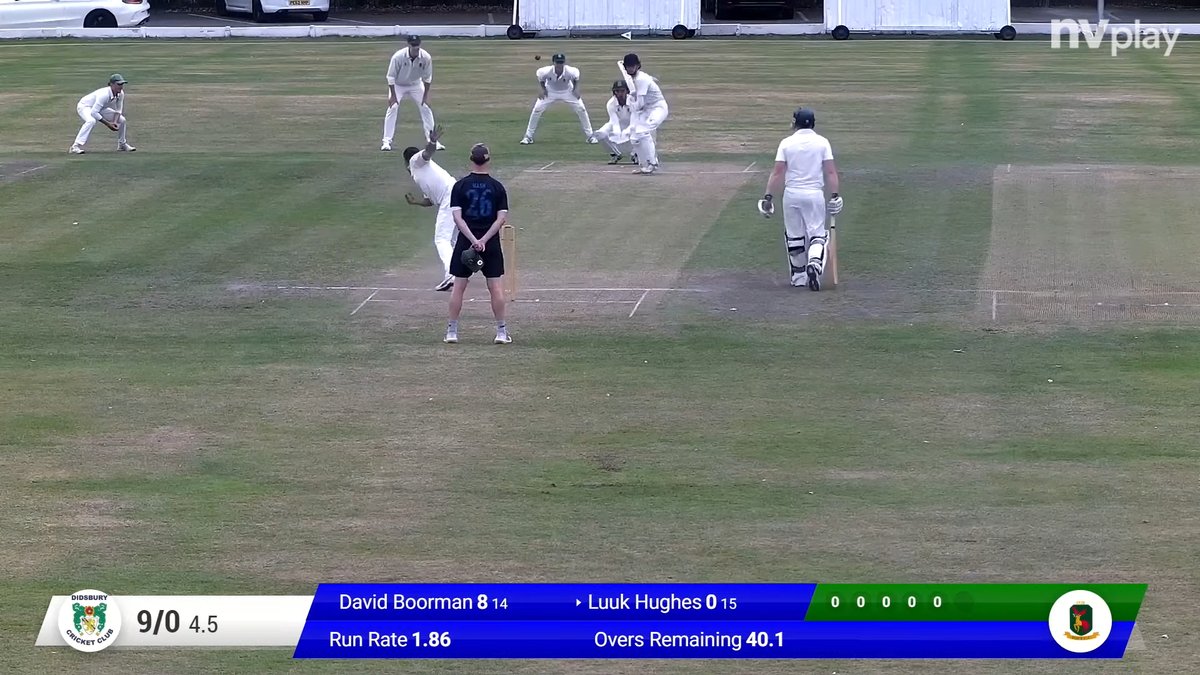 kendorae's tweet photo. I love seeing non-1st XI teams streaming their matches. This is a brilliant one, the 3rd XI of @DidsburyCC. Shows a true whole-club philosophy! https://t.co/EGnZF5LbXs