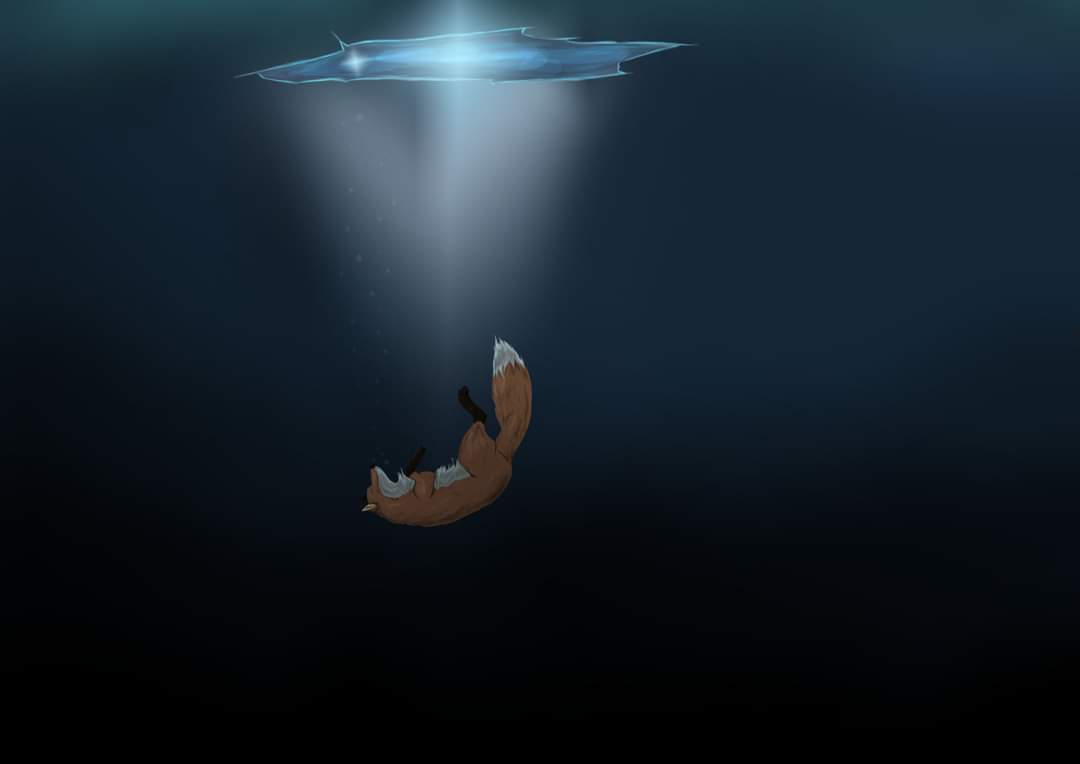 BourrelLaura's tweet photo. Day 4 
Under water 
#connorarmy #DechartGames #SeptDechART https://t.co/sWDzYCgUIc