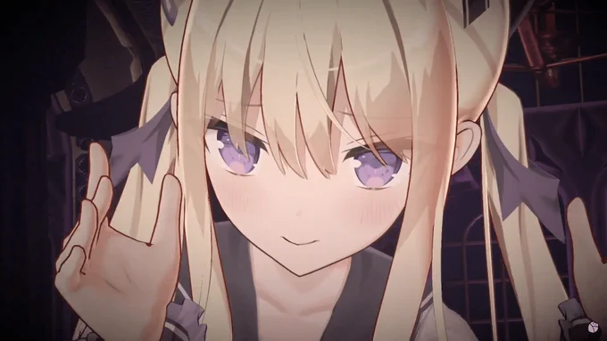 アリアちゃんのかわいいお写真②#月紫アリア3Dお披露目 