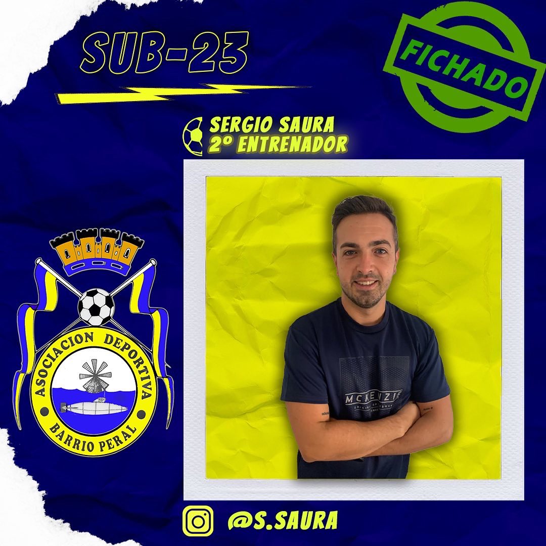 ADBarrioPeral's tweet photo. 🚨 OFICIAL ⚠️ ||
📝 FICHAJE ✅
💣BOOOOOOOOM💥
👏🏼 #Aitor y #SergioSaura se comprometen con la @adbarrioperal 🎊!!
👉🏼 Tras estar varios años en Santa Ana , se unen al ilusionante proyeto de esta temporada en la @adbarrioperal y dirigirán al equipo 'Sub-23'💪🏼.
#ForzaBarrio https://t.co/eS4rkZ1K0W