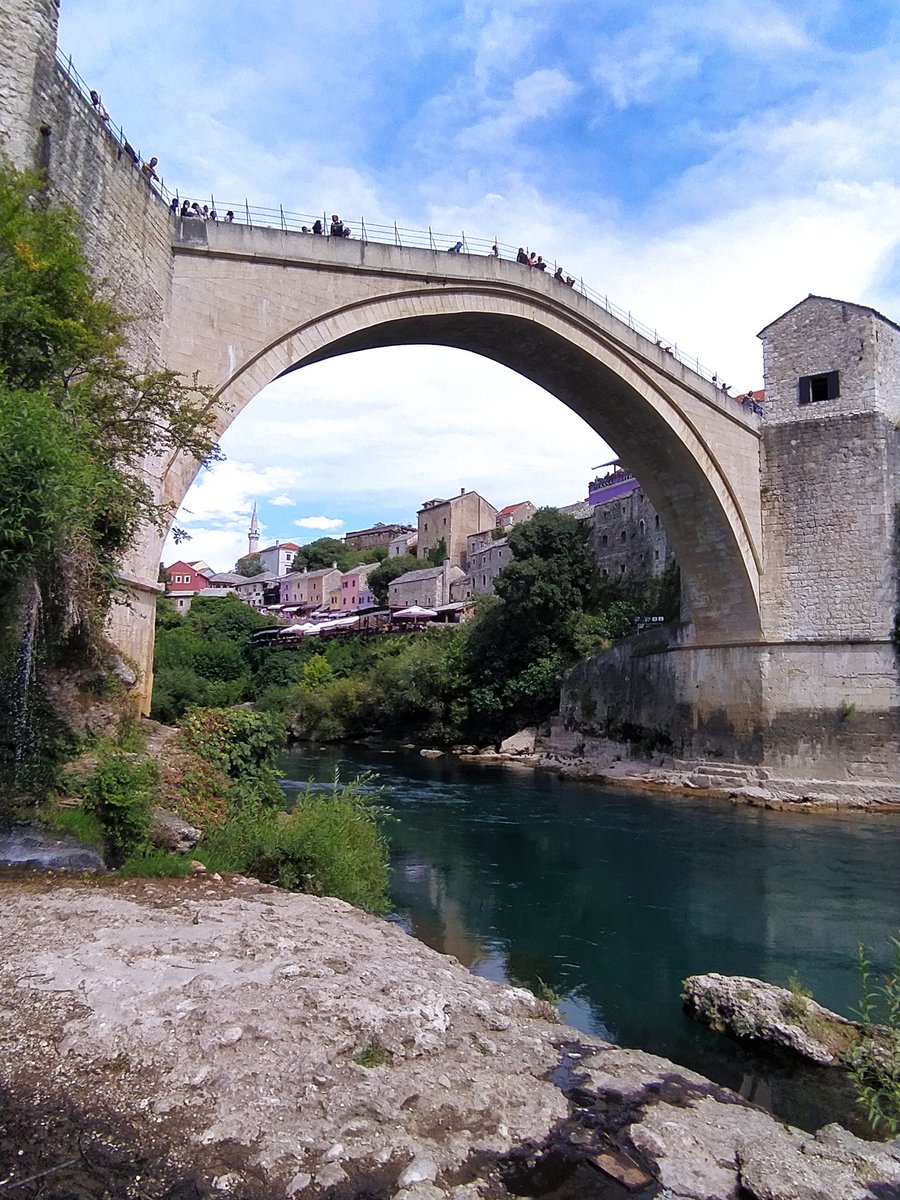 FranicaDevoic's tweet photo. #Mostar #beautifulbridge #perfectview
#greatholiday #Neretvariver #guidedtour #Septembermood https://t.co/44Xnv5qBrq