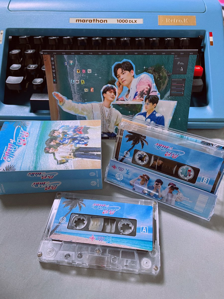 duckfeel_'s tweet photo. 𝑫𝑨𝒀6 (𝑬𝒗𝒆𝒏 𝒐𝒇 𝑫𝒂𝒚)
<해변의 달링> Cassette Tape
Summer Present🎁 

#데이식스 #이븐오브데이 #DAY6 #EvenOfDay #YoungK #Wonpil #Dowoon #해변의달링 https://t.co/5JLhf97iI6