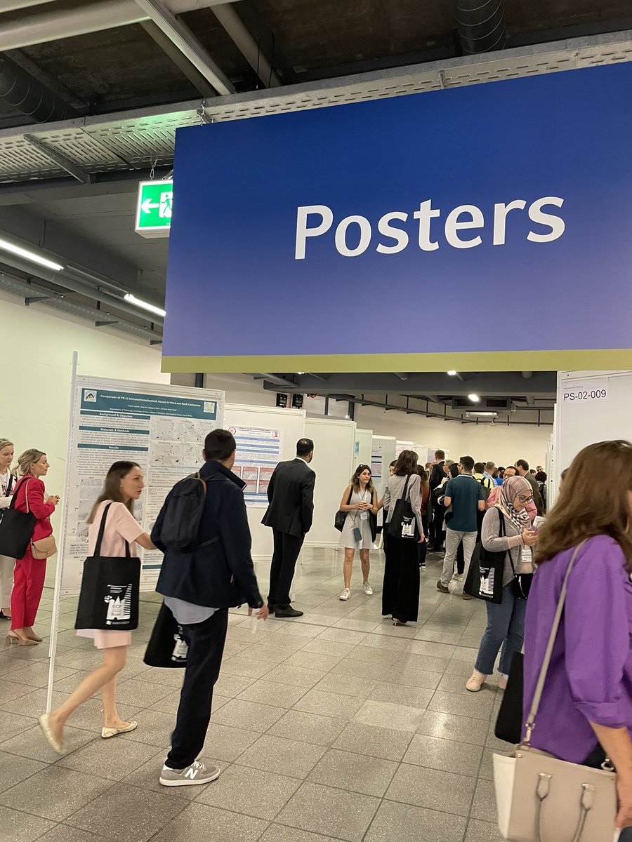 EspTrainee's tweet photo. If you are at the #ecp2022 in Basel do not miss the chance to visit the #poster area, to meet the authors and ask them questions! Happy to meet so many trainee colleagues! https://t.co/rZALoI2LP5