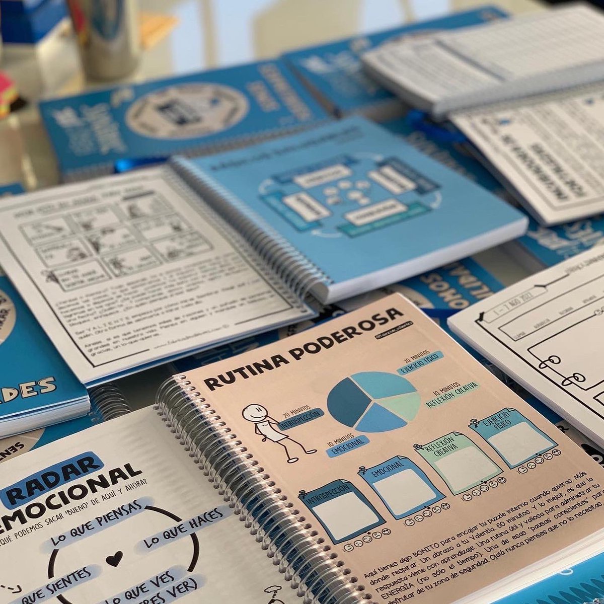 FdValientes's tweet photo. ¿Conoces nuestro material descargable y cuadernos para entrenar tus emociones inteligentes?
🍀Ed. limitada #madeinMallorca
🍀 Impreso en @esmentcomunidad
🍀También en PDF descargables
⏳Y hasta el 11/09 TODO con un 25% descuento
FYI 😀
For Your Inspiration
#workinprogressforever https://t.co/55vDLSTezG