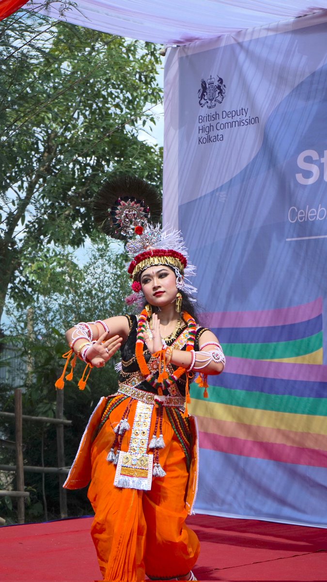 UKinKolkata's tweet photo. The UK 🇬🇧 Government joined a celebration to mark the 4th anniversary of #S377 organised by @yaall_manipur at Imphal on 2 Sept.

@NickDLow joined @khdianadevi @NgangomU &amp; @sadam_hanjabam in Imphal to talk about and celebrate #LGBT+ rights in Manipur. https://t.co/xHl8rn7jnh