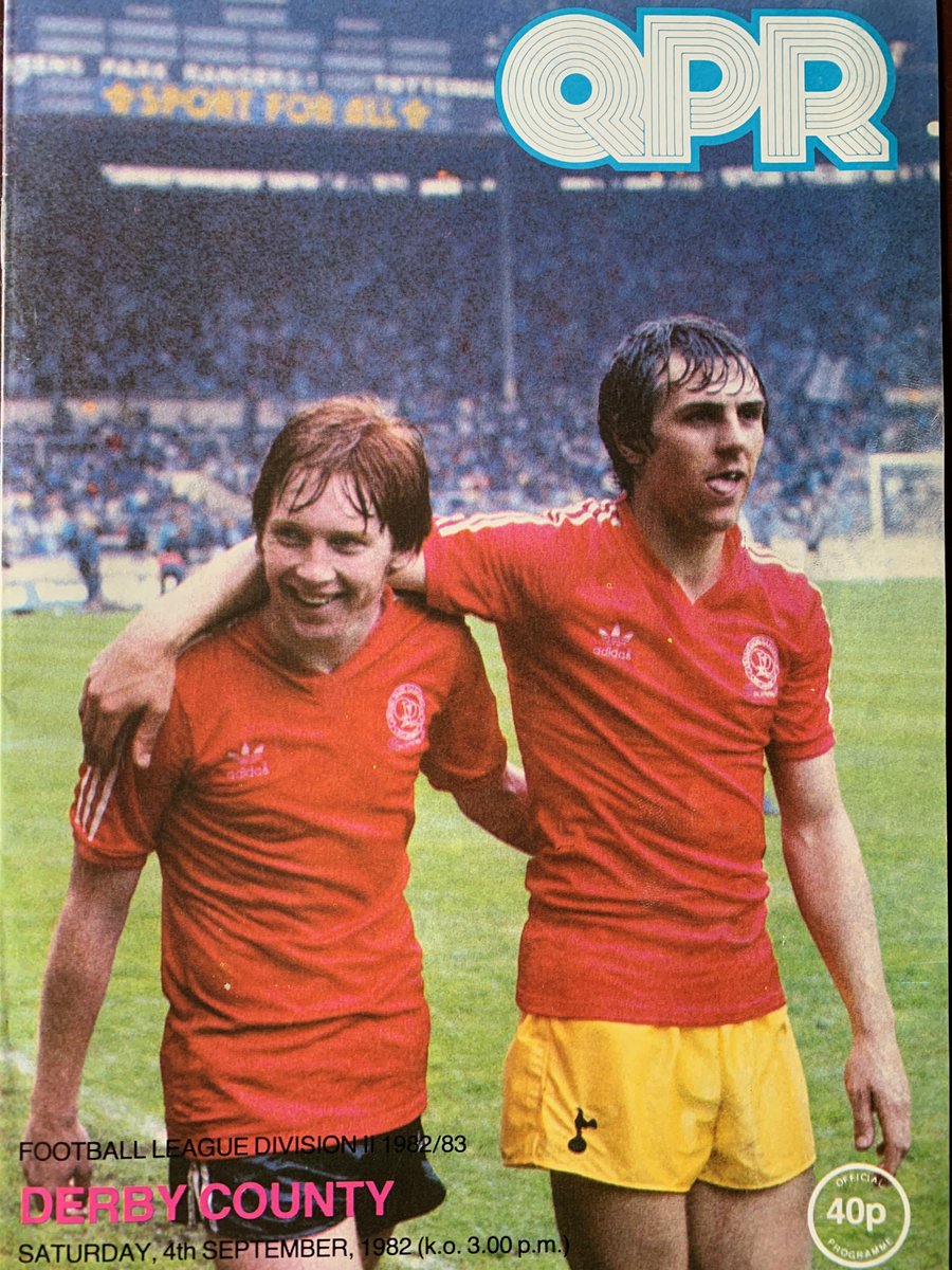BushmanQPR's tweet photo. #OnThisDay in 1982 @QPR 4-1 #DerbyCounty Simon Stainrod with a brace of goals, John Gregory and Terry Fenwick with a pen. #Debry goal Frank Gamble https://t.co/bJ2OCSmRAY