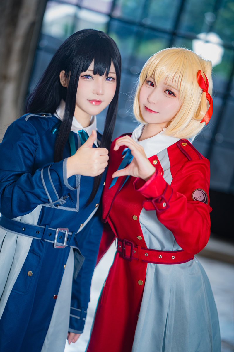 lam_luffy's tweet photo. #LycorisRecoil 
#錦木千束 
#井ノ上たきな 

@TakanashiHanari https://t.co/BL1VH7sWUG
