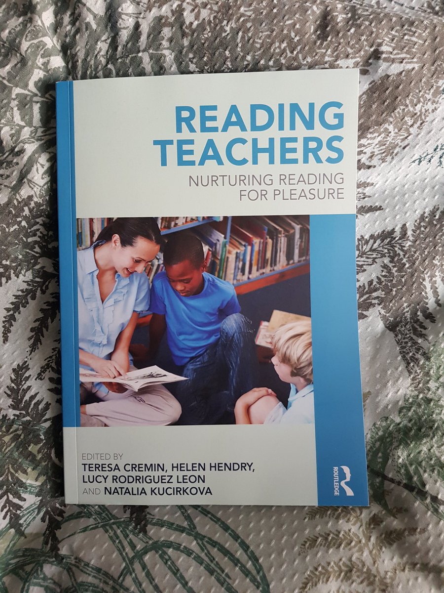 New Hall Prep Library (@nhpreplibrary) on Twitter photo As a librarian, I am always looking for opportunities to develop my knowledge base of reading for pleasure pedagogy.
'Reading Teachers. Nurturing Reading For Pleasure' by <a href="/TeresaCremin/">Teresa Cremin</a> et al. was published this week and will be invaluable for our #cpd <a href="/NewHallPrep/">New Hall Prep</a>
<a href="/OpenUni_RfP/">Reading for Pleasure 🧶</a> As a librarian, I am always looking for opportunities to develop my knowledge base of reading for pleasure pedagogy.
'Reading Teachers. Nurturing Reading For Pleasure' by <a href="/TeresaCremin/">Teresa Cremin</a> et al. was published this week and will be invaluable for our #cpd <a href="/NewHallPrep/">New Hall Prep</a>
<a href="/OpenUni_RfP/">Reading for Pleasure 🧶</a>