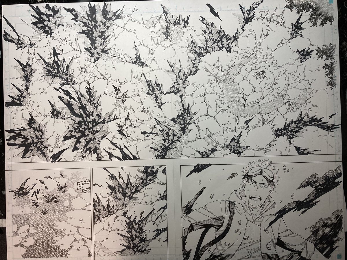 第1話で作画がめんどk…大変だったところ
地面から泥って…どうやって描いたらいいんだ!?って悩みながら描いた記憶 