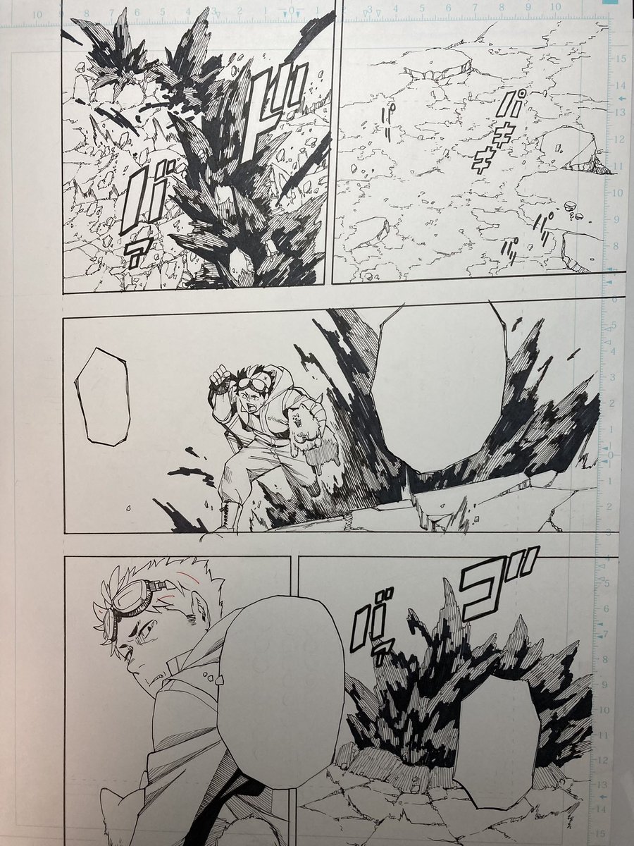 第1話で作画がめんどk…大変だったところ
地面から泥って…どうやって描いたらいいんだ!?って悩みながら描いた記憶 