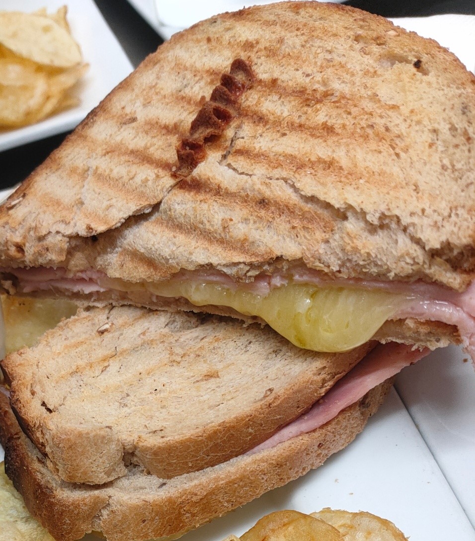 Our #homemade toasties are a popular choice here at Greens. Your choice of two fillings on white or brown bread, choice of one condiment and served with a dressed mixed salad and crisps #glutenfree available. 

What's your favourite?
