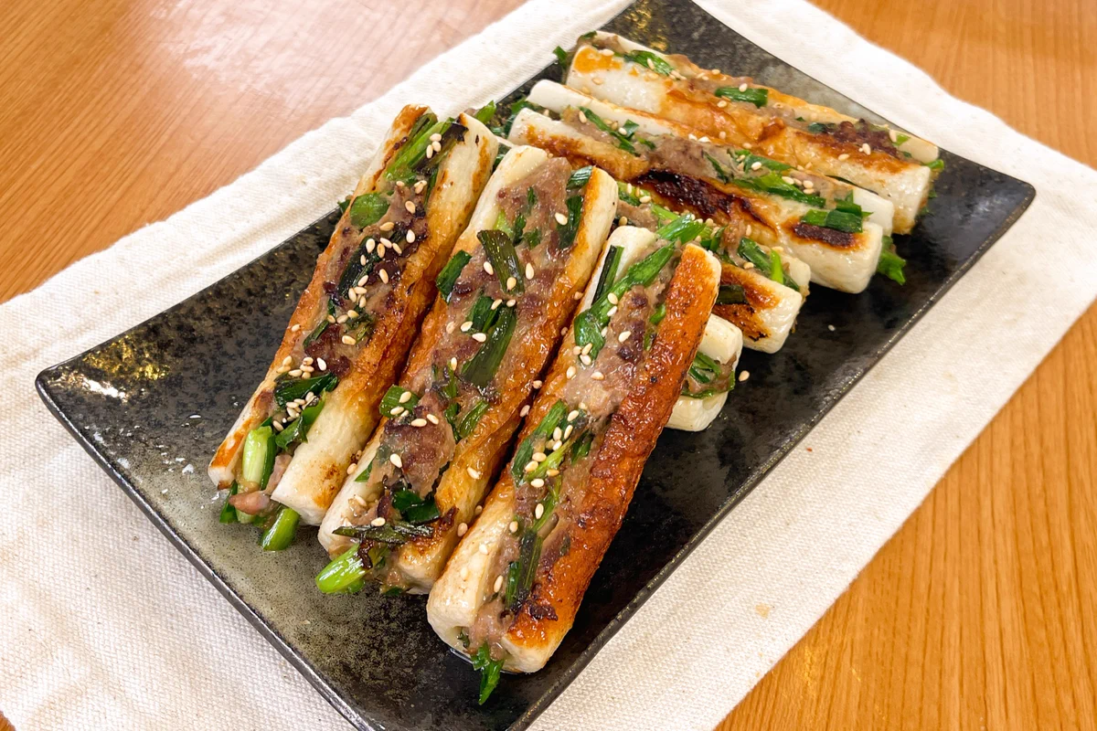 餃子の皮の代わりに使うのはあの食材！とっても簡単な餃子風レシピ！