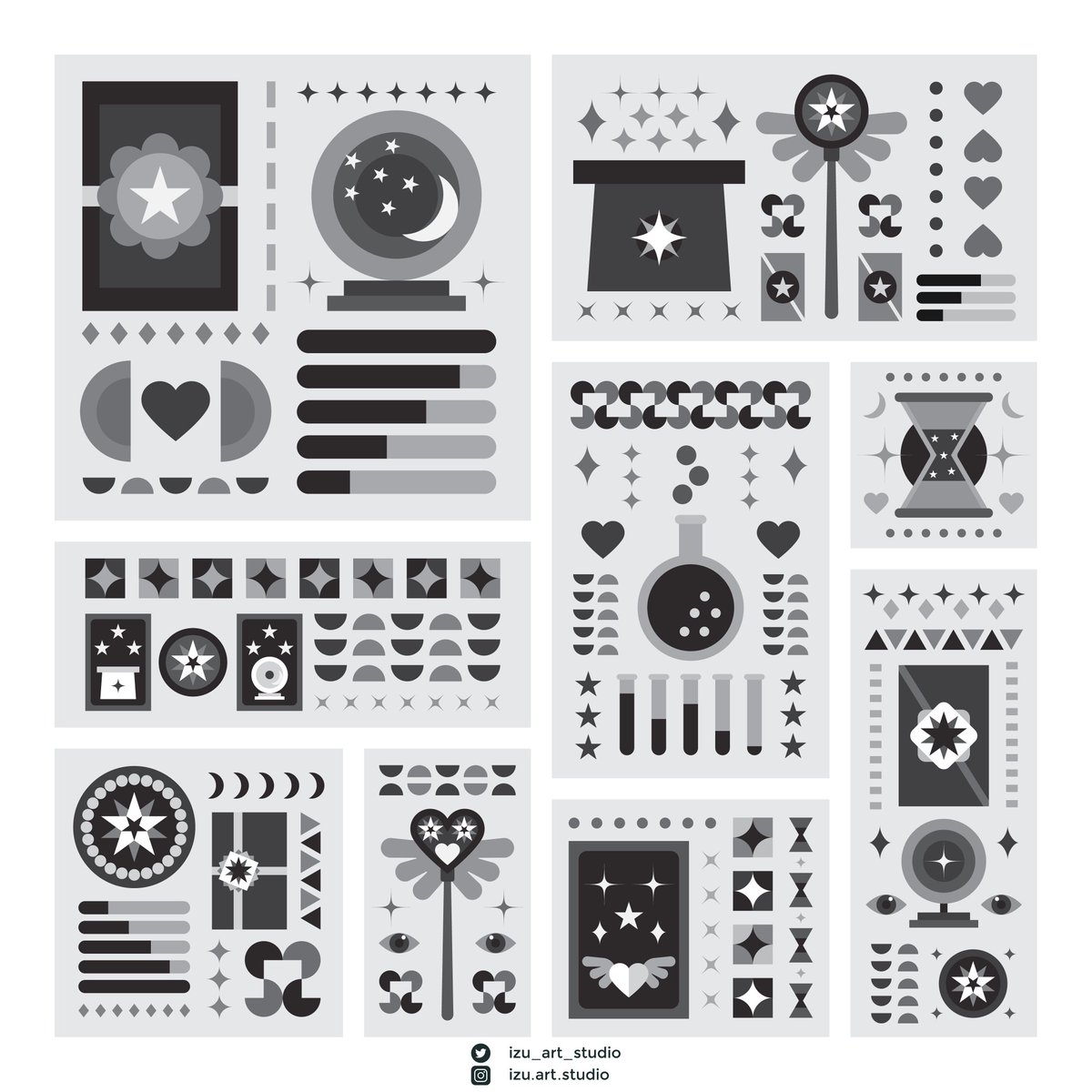 izu_art_studio's tweet photo. Magic Pattern
#pattern​ #design #graphic #vector https://t.co/wJyQVTid52