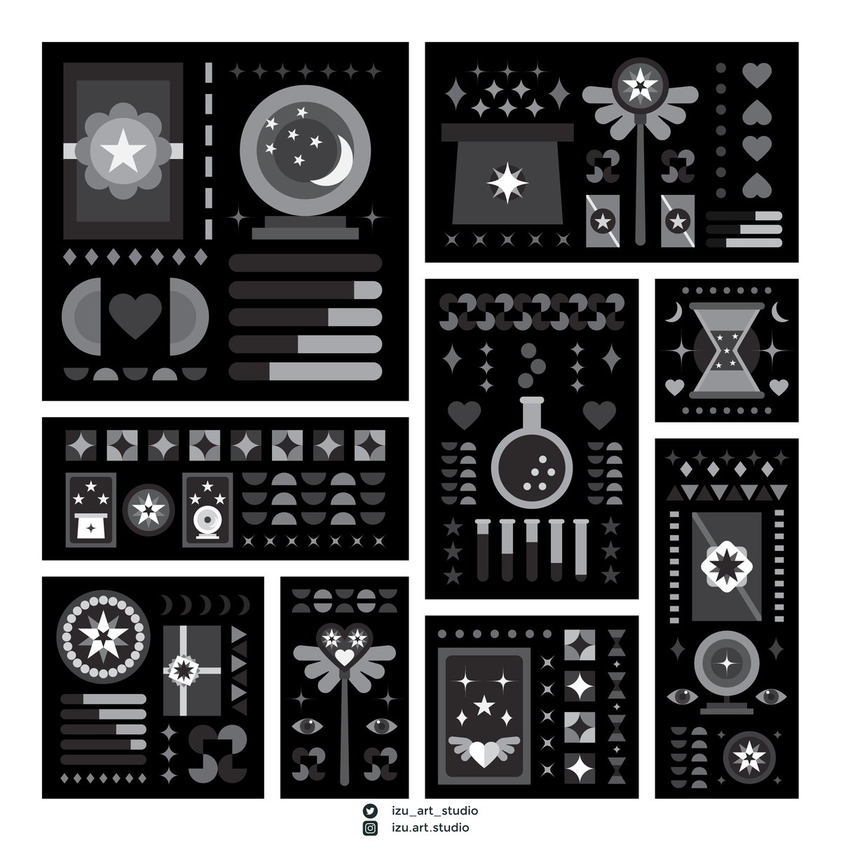 izu_art_studio's tweet photo. Magic Pattern
#pattern​ #design #graphic #vector https://t.co/wJyQVTid52