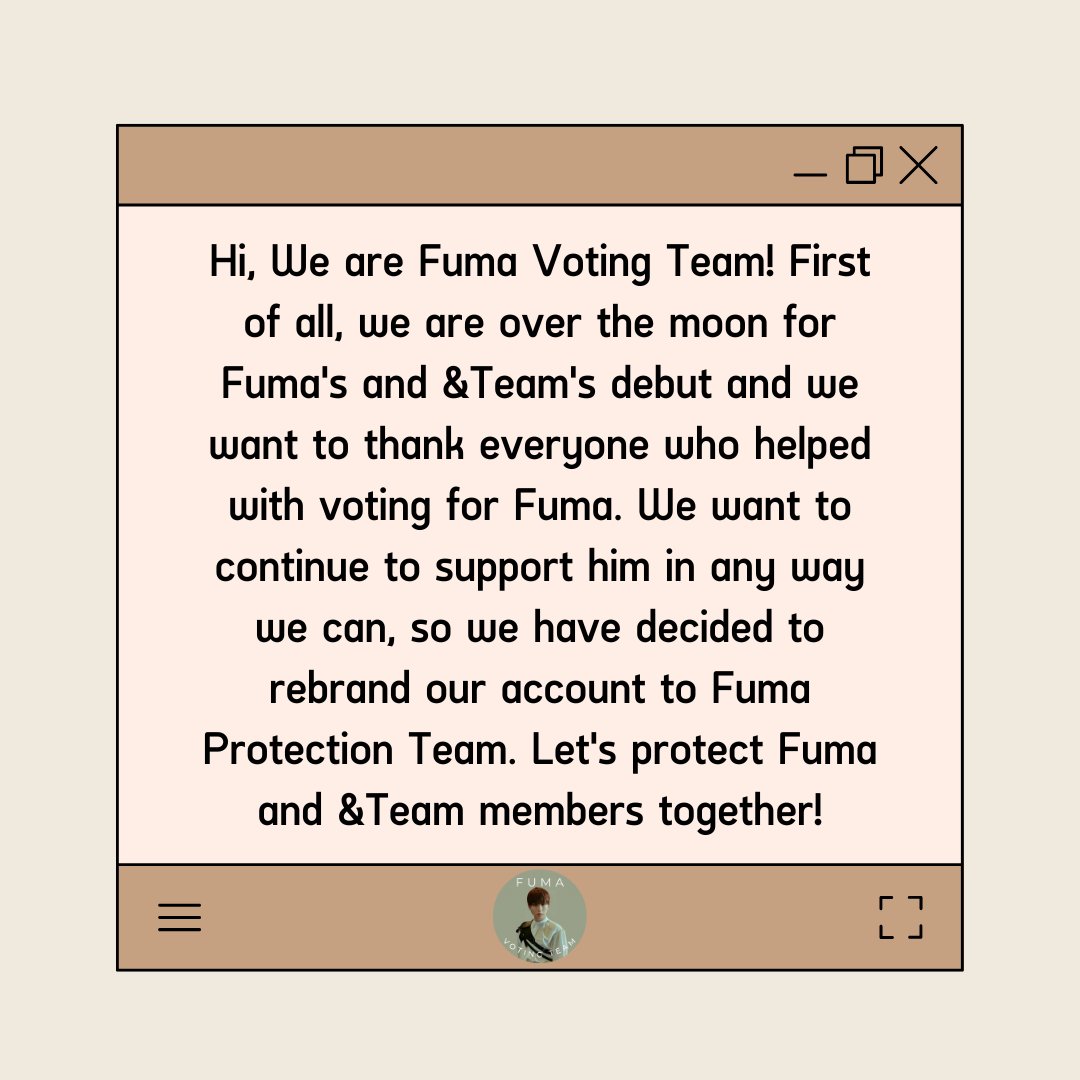 FUMAPROTECT's tweet photo. [📣] 220904 

Thank you so much to all supporters of &amp;Team Fuma! 

#andTEAM #andTEAM_FUMA #フウマ #FUMA #andTEAM_DEBUT #andAUDITION #TheHowling_FINALE https://t.co/h4OnKnoN9C