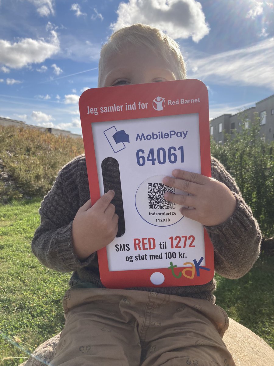 Så er vi i gang ude på vores rute for #RedBarnet. Du kan støtte min indsamling her eller via MobilePay til 64061 (skriv mit indsamler-nummer 112938 i kommentarfeltet, så tæller det med i mit resultat). Hver en krone tæller. På forhånd tak. indsamler.redbarnet.dk/indsamlinger/3…