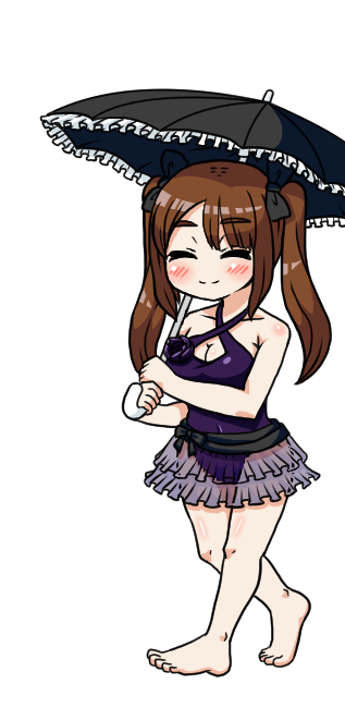 ヘルラージュさん(水着)、プリシラさん(水着) 