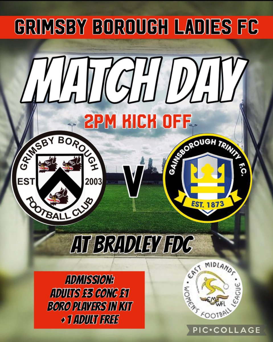 Grimsby Boro Ladies/Girls FC (@boroughladies) on Twitter photo MATCHDAY for <a href="/Grimsby_Borough/">Grimsby Borough F.C.</a> as <a href="/GainsTrinityWFC/">Gainsborough Trinity Women</a> travel to <a href="/Bradley_FDC/">Bradley FDC</a> in the opening game of <a href="/emwrfl/">EMWRFLOfficial</a> season! Good luck ladies! ⚽️🔴⚪️ MATCHDAY for <a href="/Grimsby_Borough/">Grimsby Borough F.C.</a> as <a href="/GainsTrinityWFC/">Gainsborough Trinity Women</a> travel to <a href="/Bradley_FDC/">Bradley FDC</a> in the opening game of <a href="/emwrfl/">EMWRFLOfficial</a> season! Good luck ladies! ⚽️🔴⚪️