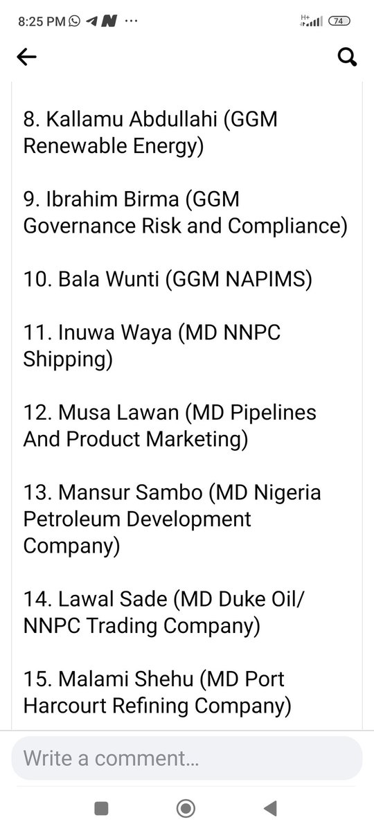 adaigbo_2022's tweet photo. The new NNPC board seems like Northern National Petroleum Corporation. Look at the list. Correct me if I am wrong. These are the issues.  This is totally bad. Something is wrong somewhere. https://t.co/dj1Ag4Wf2l