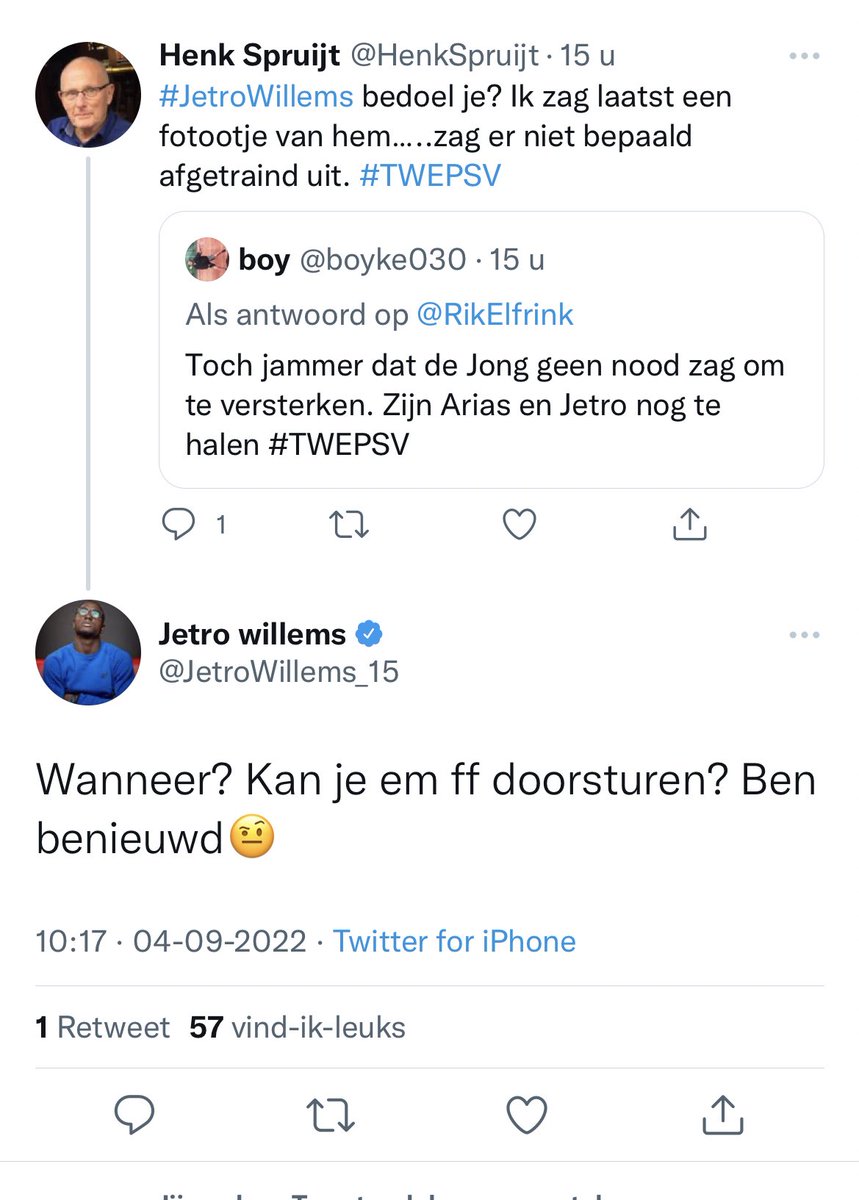 ibratweetovic's tweet photo. Jetro Willems is het niet helemaal eens met de observatie van Henk Spruijt… 👀 https://t.co/cUFIKxDuml