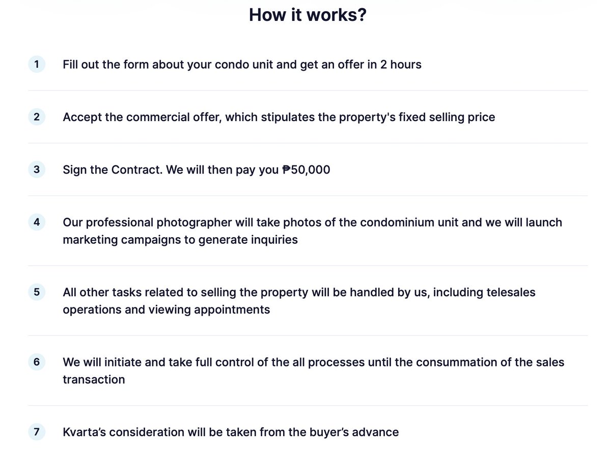 KvartaPh's tweet photo. @primo_vince Hi @primo_vince
Please check the steps needed to sell your condo unit.
A Free condo unit appraisal: https://t.co/TaKkjWCOGJ https://t.co/IKEfOuYtdU