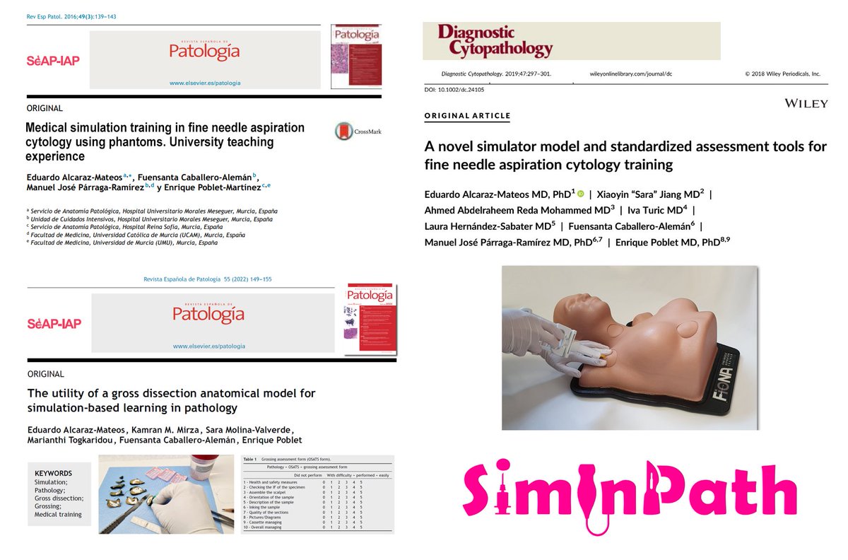 edusqo's tweet image. Some ideas and tools for medical training in Pathology.
Published in @REP_Patologia @SEAP_IAP and @DiagnosticCyto, together with great colleagues (@Sara_Jiang @KMirza @fuensantaca81) #MedEd #Simulation #SimInPath #FioNA #SBME