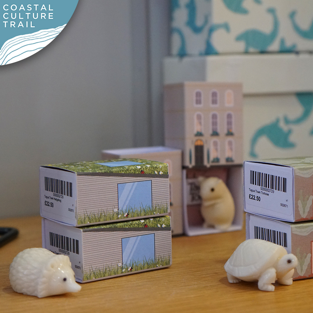 🌲 Recently we spoke with Lilly, who works in the Box Office at The De La Warr Pavilion, about some of the amazing products you can find in the DLWP shop. 

👀 Each of the trail's 3 galleries have their own gift shop, with a range of products for you to treat someone you love!