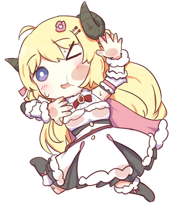 透過版#つのまきあーと #わためいとの自由研究 