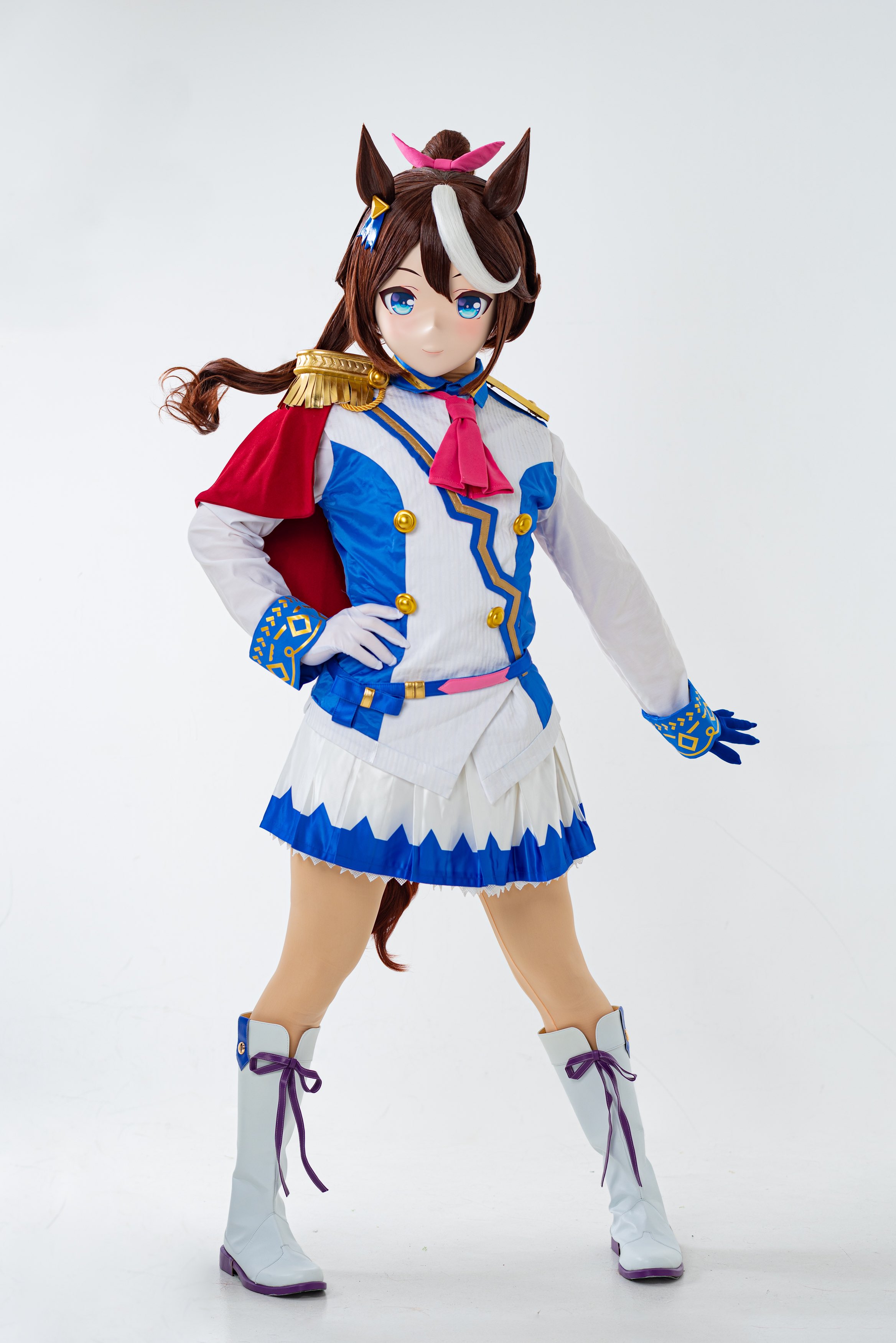 ウマ娘 トウカイテイオー 着ぐるみ 美少女 マスク kigurumi ウマ娘 トウカイテイオー 着ぐるみ 美少女 マスク kigurumi