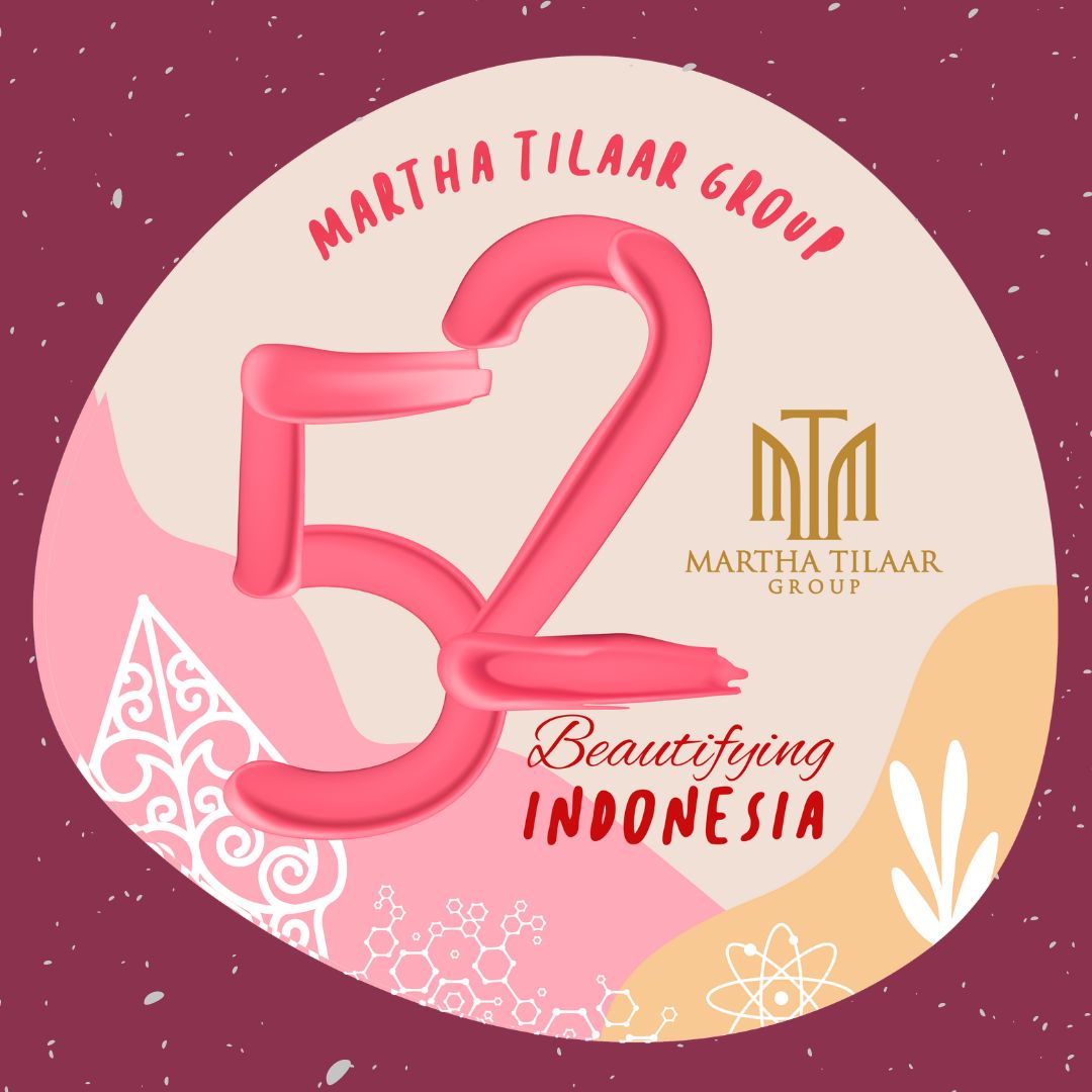 Di usia ke-52, Martha Tilaar Group akan terus berkarya, menciptakan produk terbaik untuk mempercantik perempuan Indonesia &amp; berinovasi agar relevan dengan zaman. Selamat ulang tahun Martha Tilaar Group! Teruslah berkarya &amp; menjadi kebanggaan bersama.

#hutMTG #hutMTG52