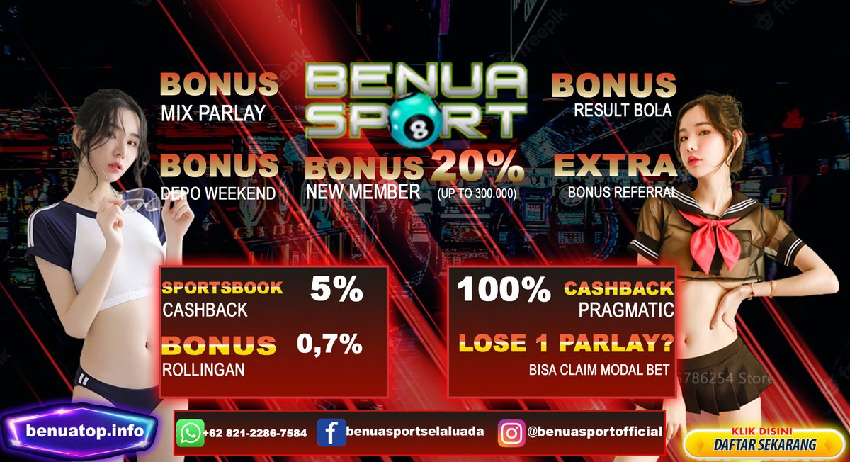 SVenneta's tweet photo. PROMO HOT BENUASPORT 🔥
daftar sekarang :  https://t.co/0jJupK8uvx

#benuasport #judionline #slotonline #gilaspin #jackpot #gacor #freespin #buyspin #judibola #slotters #pragmaticplay #pgsoft #habanero #isoftbet #spadegaming https://t.co/AKEt1DYCnp