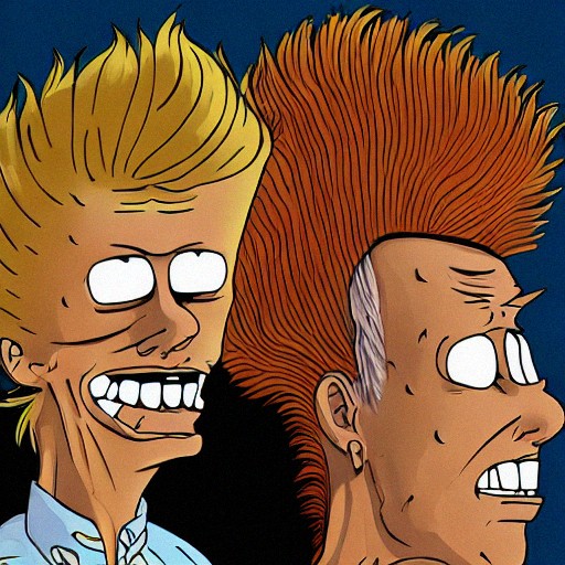 KenonRus's tweet photo. Beavis and Butthead глазами Stable Difusion, пиздец :D
#neurallove #stableDifusion #Beavis #butthead https://t.co/Td85i1ZAKi