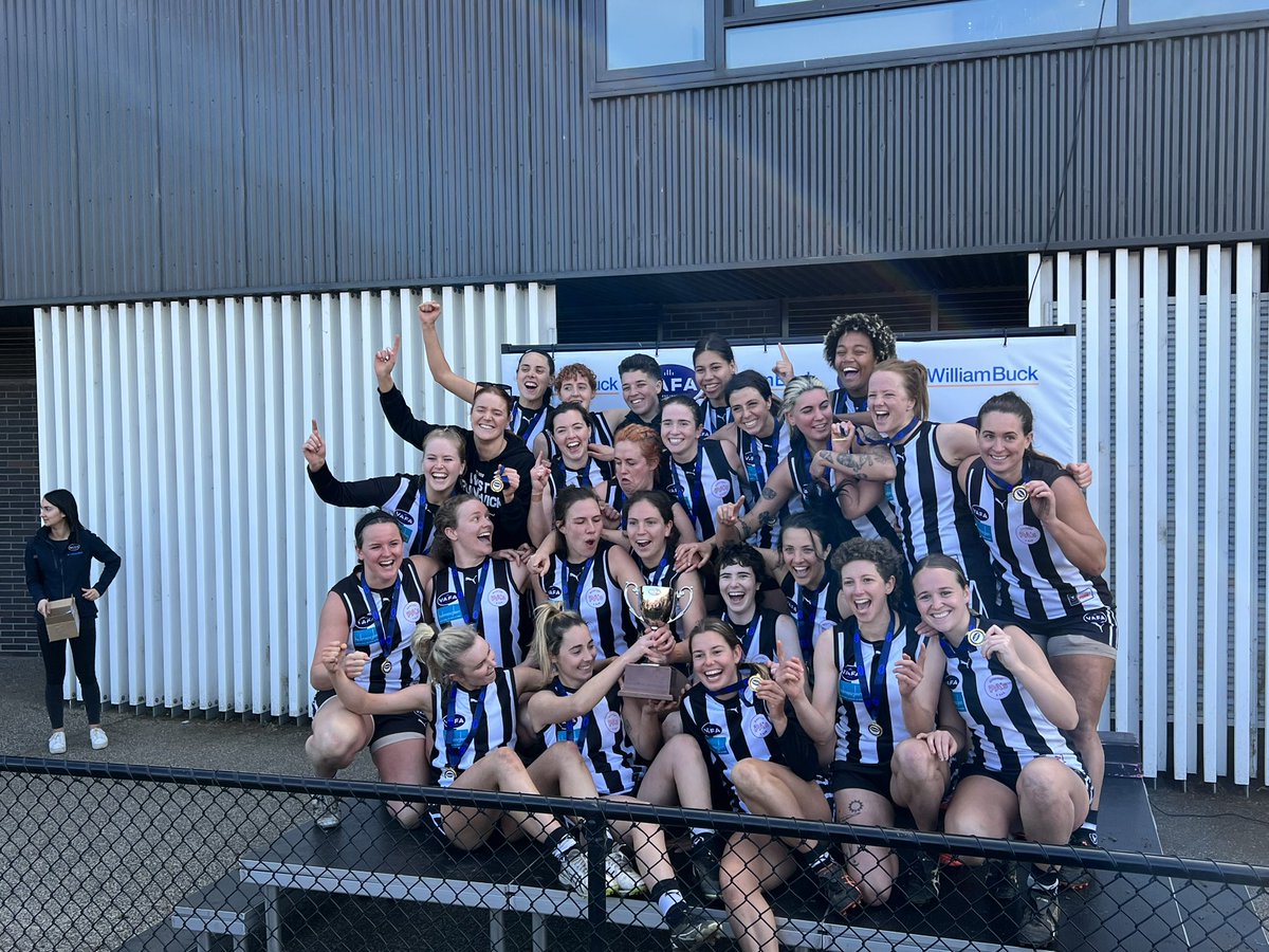 Great win today by <a href="/WestBrunswickFC/">West Brunswick AFC</a> Women’s Reserves. A well-deserved reward for an excellent season by a wonderful group of coaches and players. 
Did the club proud all year.