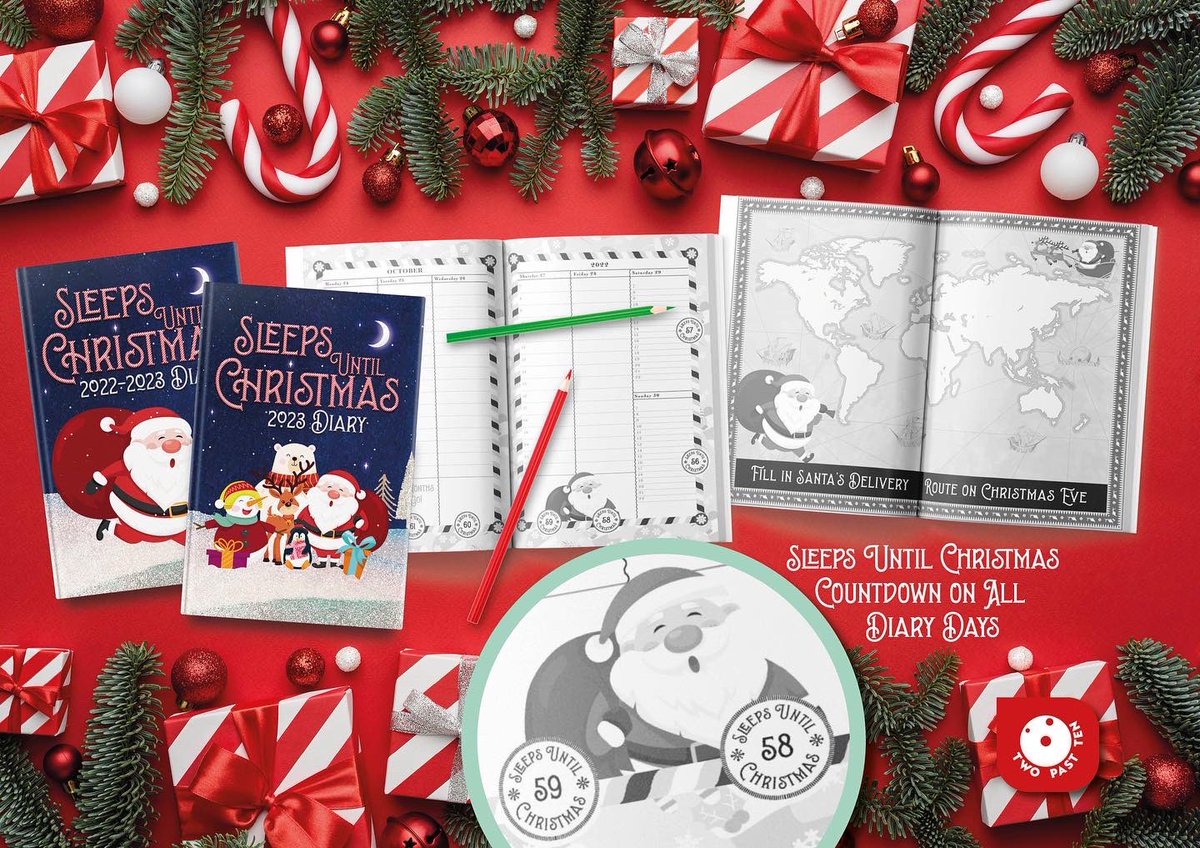 ClareBaggaley's tweet photo. Let’s get Christmas started!
#SleepstilChristmas
#SleepsuntilChristmas
#CountdowntoChristmas
#UltimateChristmasPresent
#UltimateChristmasFan
#ChristmasLover
#Christmas2022
#Chrustmas2023
#TwoPastTen https://t.co/R8JRJ8R2vp