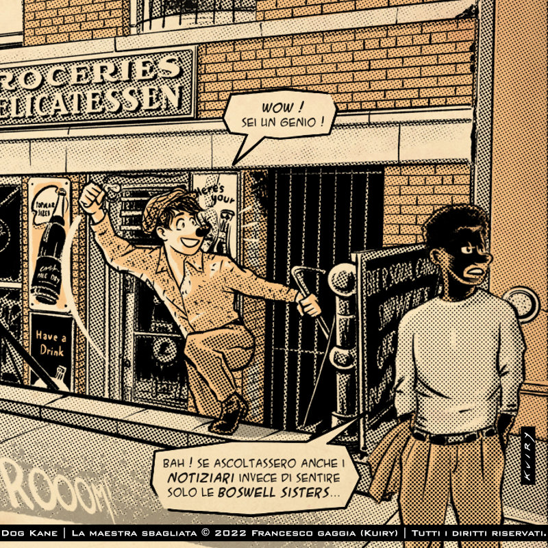 DogKaneComics's tweet photo. Le amicizie, quelle di una vita, in 'La maestra sbagliata' con i giovani DogKane e Elwood Jackson nella Nova City degli anni Trenta.
In uscita. Anteprima su https://t.co/oaIiywaNhc
#DogKane #comics #LaMaestraSbagliata #trailer #comingsoon #giallo #noir #Kuiry #fumetti #anteprima https://t.co/Pv8Wvkh448