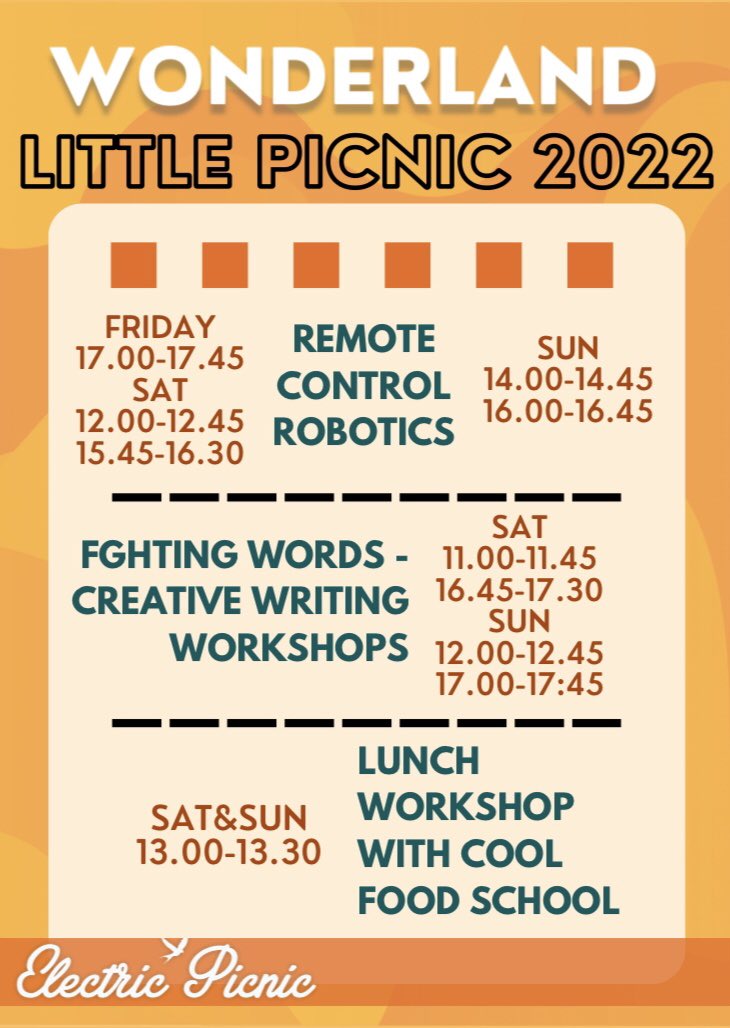 MTU Science for Life (@mtuscience4life) on Twitter photo Final day of Little Picnic at <a href="/EPfestival/">Electric Picnic</a>! The sun is shining again and the robots are ready to rock!🤖😀 Drop by our tent at 2pm or 4pm, see you then! #EP22 #VEX #MTUAccess Final day of Little Picnic at <a href="/EPfestival/">Electric Picnic</a>! The sun is shining again and the robots are ready to rock!🤖😀 Drop by our tent at 2pm or 4pm, see you then! #EP22 #VEX #MTUAccess