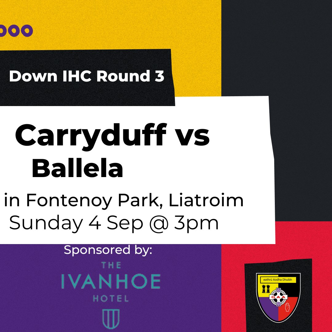 Carryduff GAC tweet media