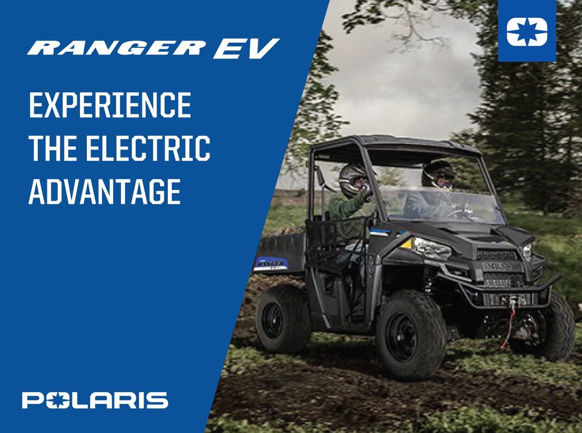 PolarisIndia's tweet photo. You no longer need to sacrifice power or performance when choosing electric.The RANGER EV features a powerful 30 HP engine, making it more than capable for tough tasks.
-
#ThinkOutside #Polaris #Livewideopen #Polarisindia #Adventure #Thrill #Offroad #SXS #RangerEV https://t.co/zTbYF0G5b3