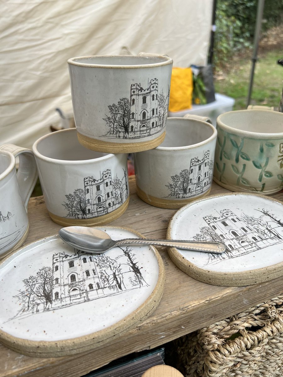 SE7Potter's tweet photo. Good morning, we’re all ready for you @Severndroog drop by the market &amp; enjoy a walk in the woods 😊 #MakersMarket #LocalEvent #SE18 #AutumnSunday #Walking https://t.co/wykgJzC6mD