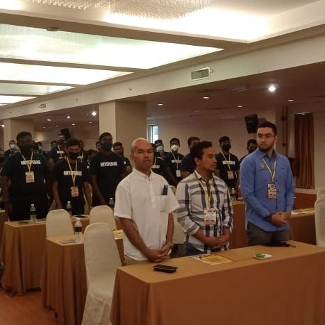 MIC_Perak's tweet photo. Dato’ Elango Vadiveloo, Pengerusi MIC Negeri Perak merangkap Setiausaha Khas YAB Menteri Besar Perak merasmikan Mesyuarat Agung Tahunan MIYC Negeri Perak yang ke 21 di Hotel Tower Regency Ipoh. #InfoMICPerak https://t.co/7kbIXYQgMe