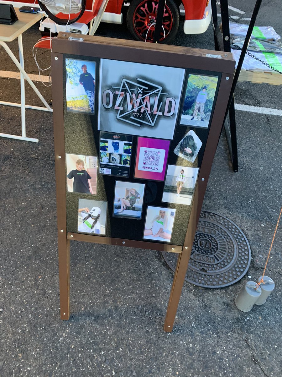 ozwald_777's tweet photo. お久しぶりです🎶
移動販売実施中です😍
２２時まで、場所は丸亀おいしい広場です😄
是非みなさんおこしくださいませ✨✨
＃ストリートファッション　＃ストリートコーデ　＃アパレルショップ　＃服の移動販売 https://t.co/2GWVBrbheL