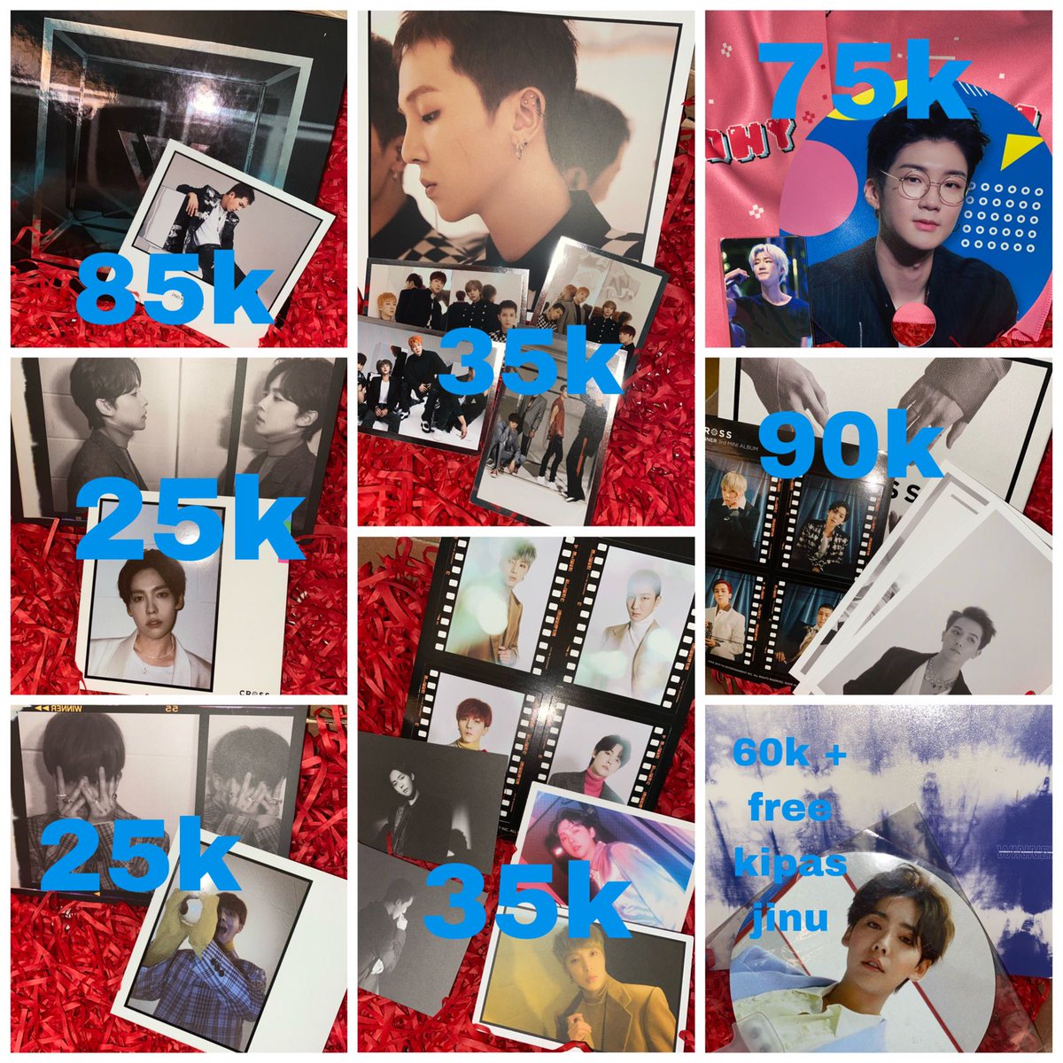 agstinakrniash_'s tweet photo. Help RT
Wts merch Winner kondisi mulus koleksi pribadi 💯
More info? DM yaaa 🥰
#ICsell #Winner https://t.co/xBH7ivGYJn