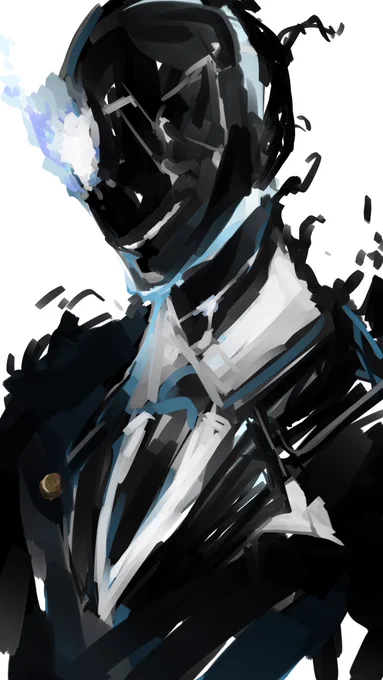 黒服好き落書き#ブルアカ 