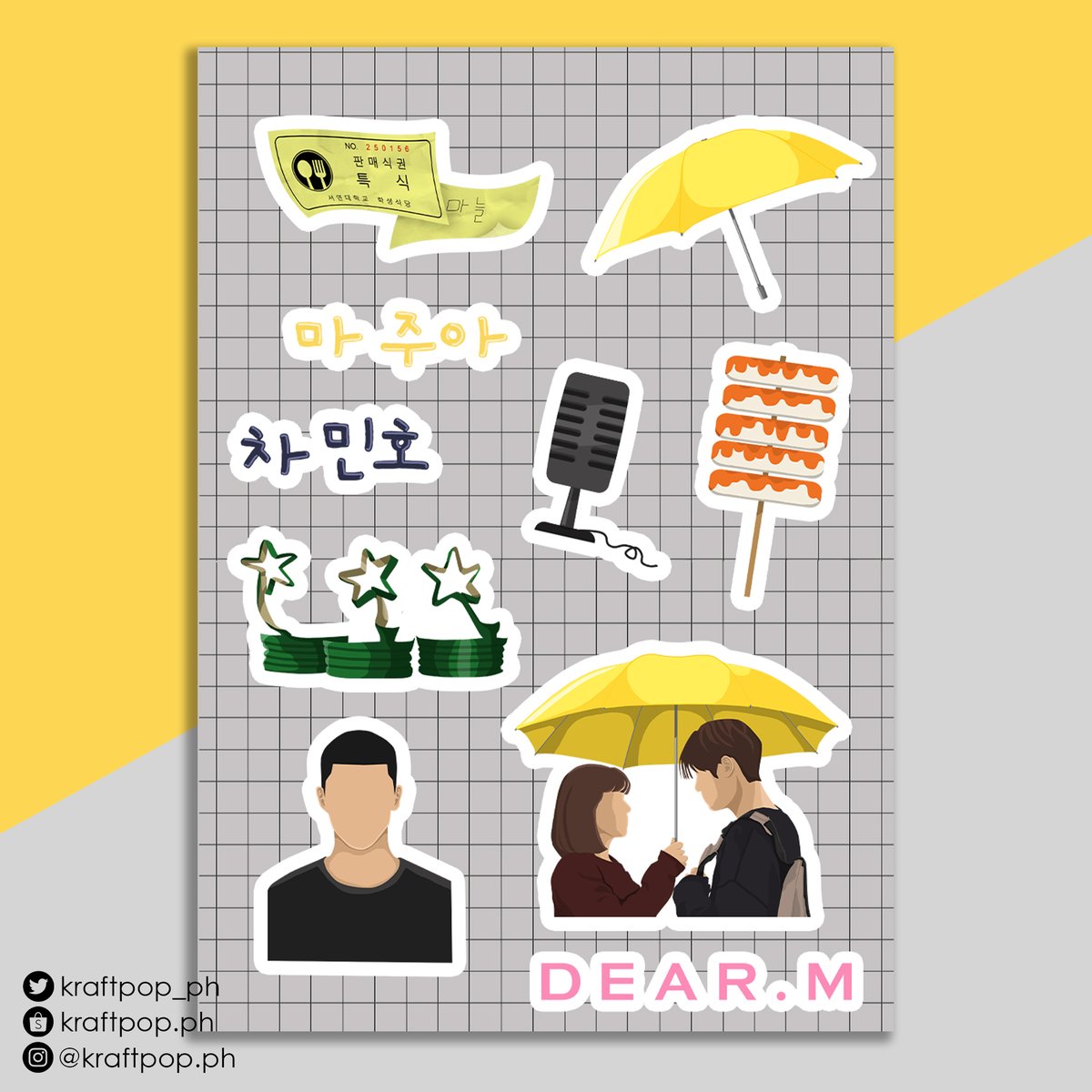 kraftpop_ph's tweet photo. HEY GUYS! Please check out our Dear.m inspired vinyl stickers! Make sure to decorate your phones and laptops with these stickers for only 25 PHP a sheet! Get yours now at https://t.co/RjrC6zLdRr!

#NCT #NCTstickers #Jaehyun #phselling #Stickers #Stationery https://t.co/G859der6s4