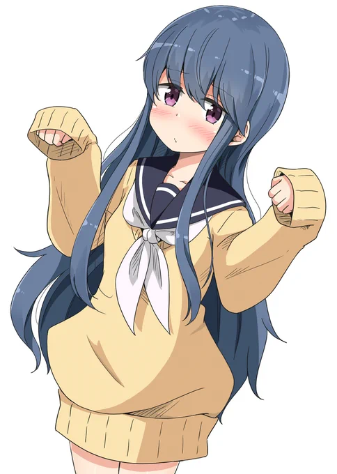 髪おろしまリン #ゆるキャン△ #志摩リン  