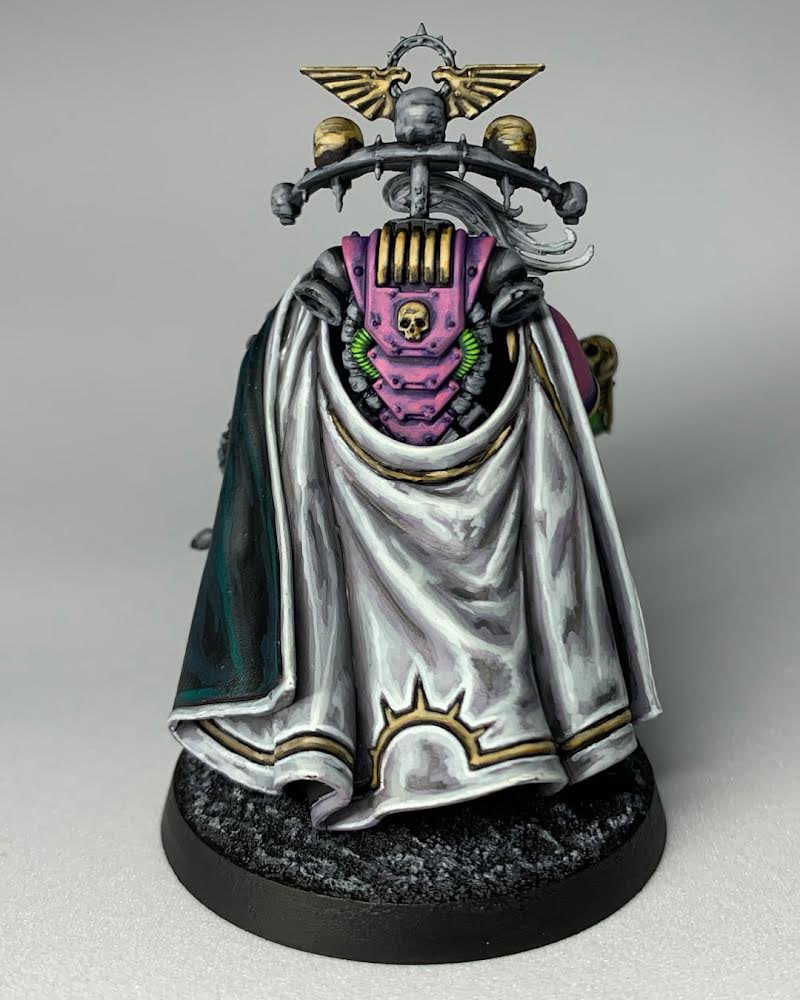 inanimateavata's tweet photo. Emperors Children Praetor :) Loved painting a different legion.
I had to get some green in there though on the power axe lol :) might have gone to pink, corrupted a lot by Slaanesh in the warp. #warhammercommunity #paintingwarhammer #warhammer #emporerschildren #horusheresy https://t.co/DYuAPi466M