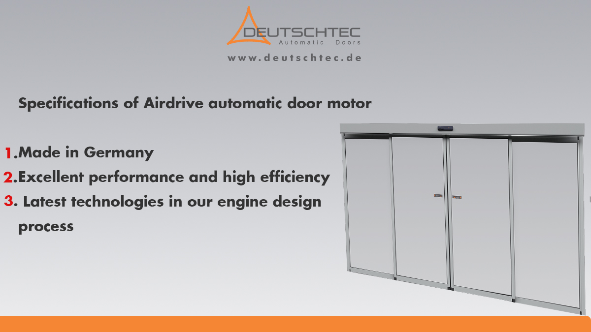 Deutschtec_Door's tweet photo. ✅Specifications of Airdrive automatic door motor
1.Made in Germany
2.Excellent performance and high efficiency
3.Latest technologies in our engine design process
#Architects
#interiordesign
#automaticdoor #automatic_door #deutschtec
#دربهایاتوماتیک
#أبواب #أبوابأوتوماتيكية https://t.co/4mdj4ozw2B
