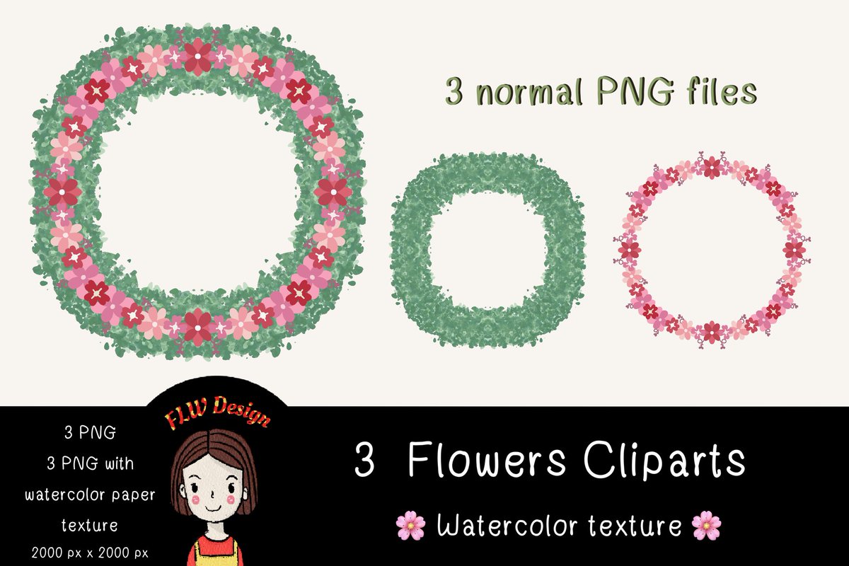 Fahlongward's tweet photo. 🌷 3 Flowers watercolor Cliparts 🌷
👉🏻2$👈🏻 
👉🏻SHOP👈🏻 
https://t.co/ugyGUYMXJZ
#Creativefabrica #design #print #pattern #bunny #Flower #bloom #Christmas #Halloween #Seamless #candy #dessert #wallpaper #procreate #graphic #element #studytwt #studygramthailand #studygram  #August https://t.co/JpO459biX1