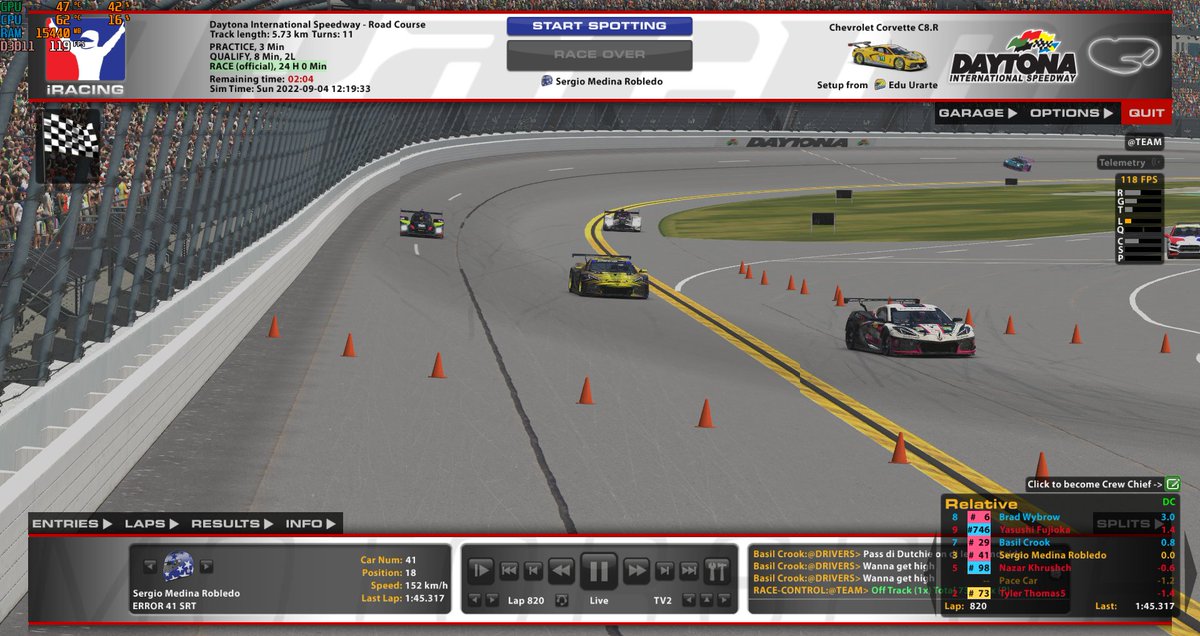 E41SRT's tweet photo. 🏁Final de las 24h de Daytona 🏁
🥉 P3 para nuestros chicos en otra gran Endurance terminada entre amigos.
@JaviMosk @matumanu10 @Anjox149 @urartelog @Virtualracingg1 y Madi.
#goe41 https://t.co/hZsflacy1w