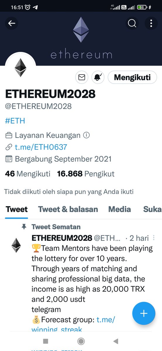romi050484's tweet photo. @ETHEREUM2028 Task done. Good luck https://t.co/9CKeDhaYZO